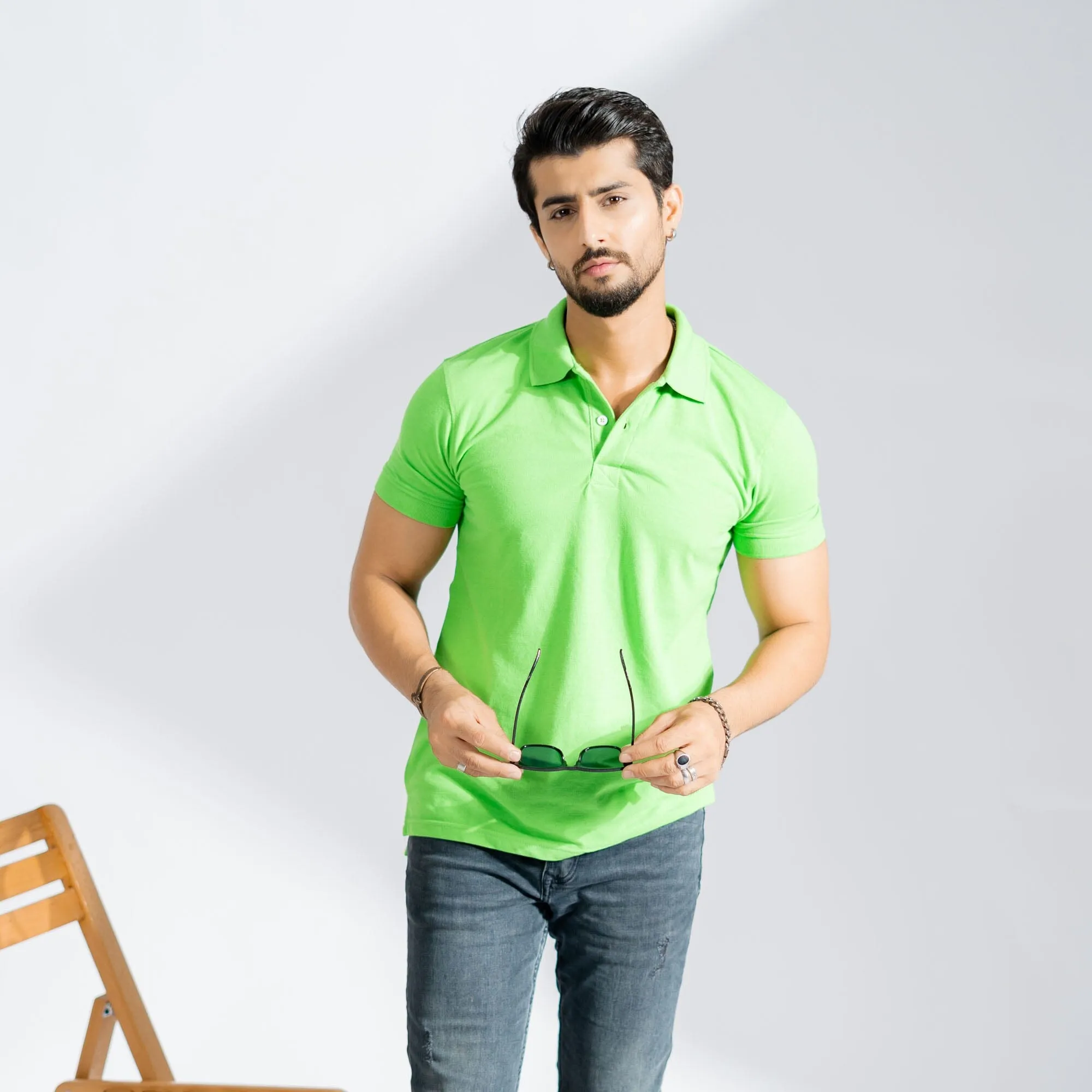 Polo Republica Men's Essentials Premium Short Sleeve Polo Shirt