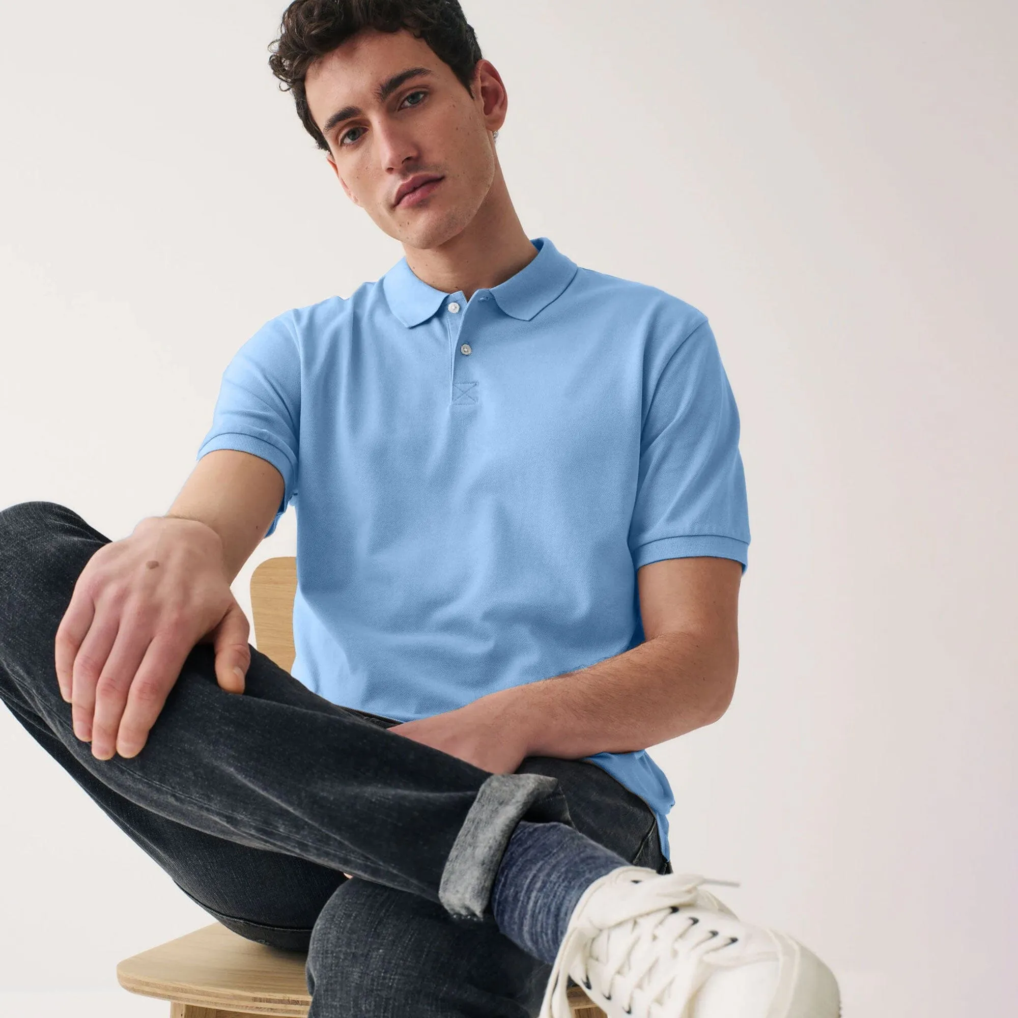Polo Republica Men's Essentials Premium Short Sleeve Polo Shirt