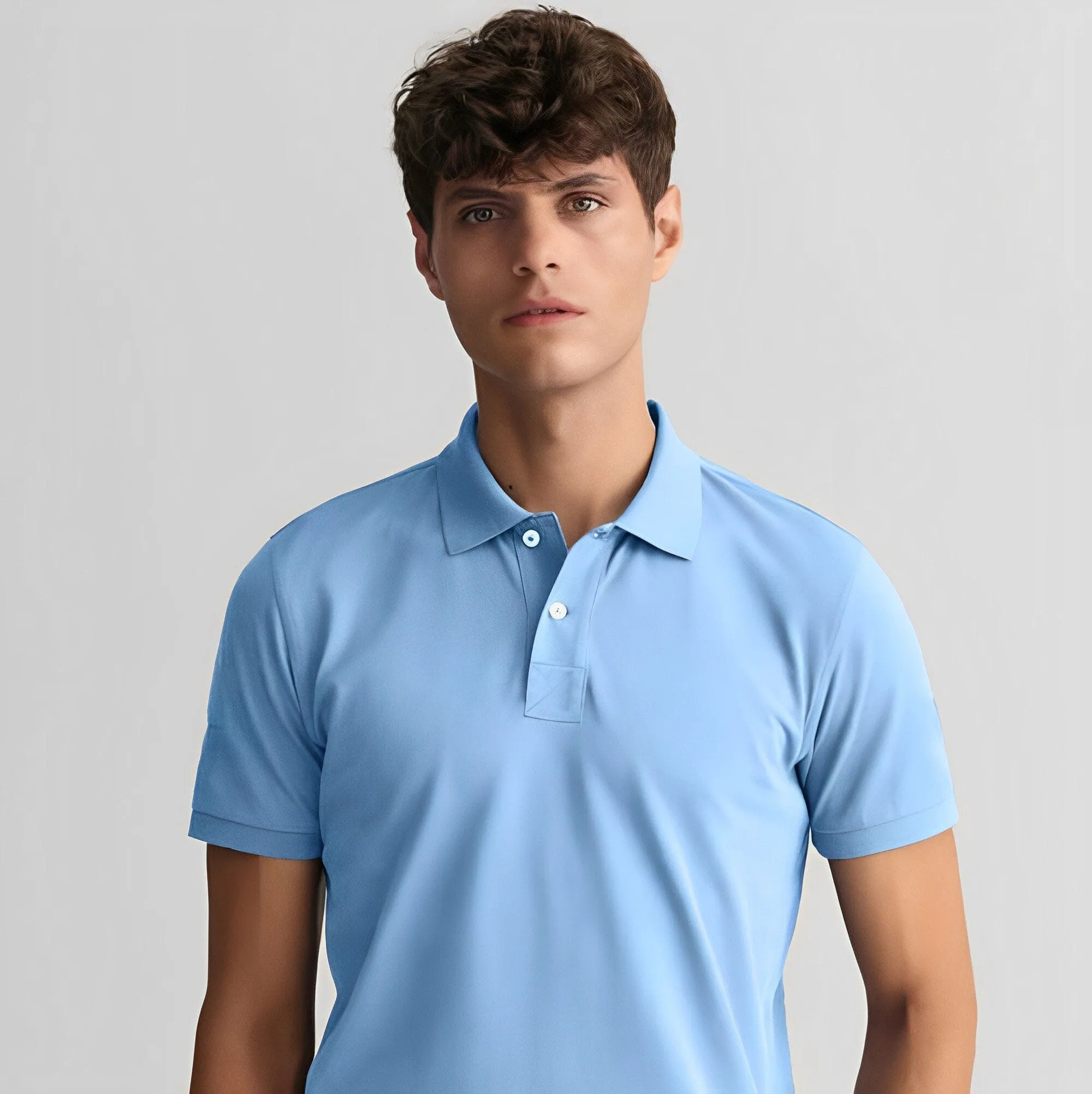 Polo Republica Men's Essentials Premium Short Sleeve Polo Shirt