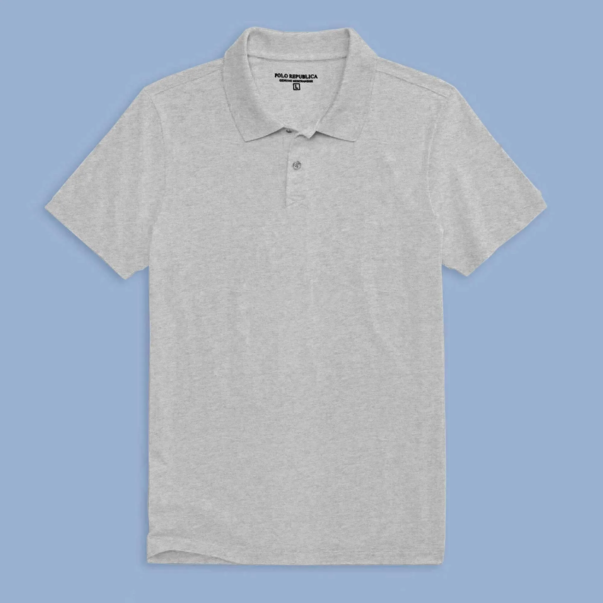 Polo Republica Men's Essentials Premium Short Sleeve Polo Shirt