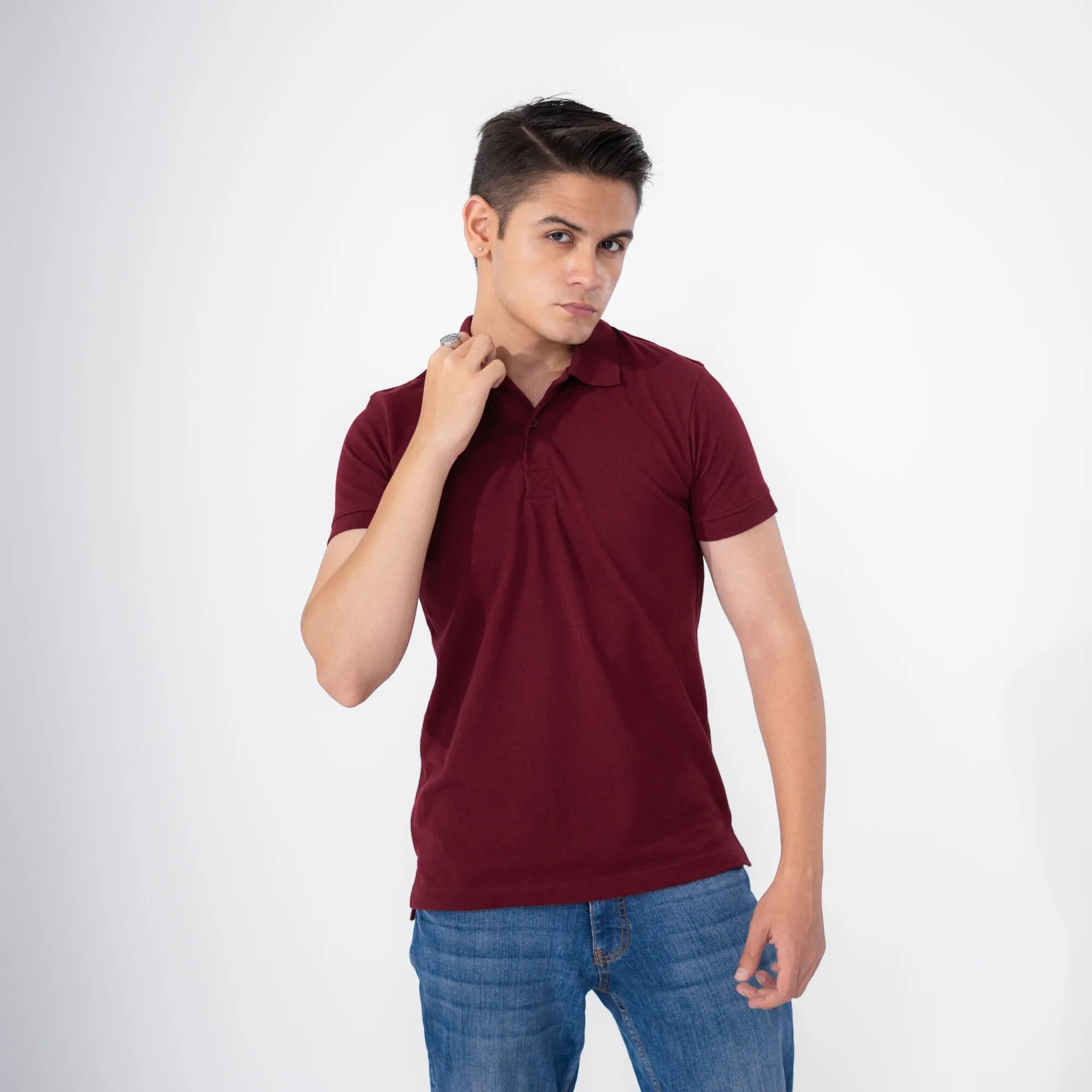 Polo Republica Men's Essentials Premium Short Sleeve Polo Shirt