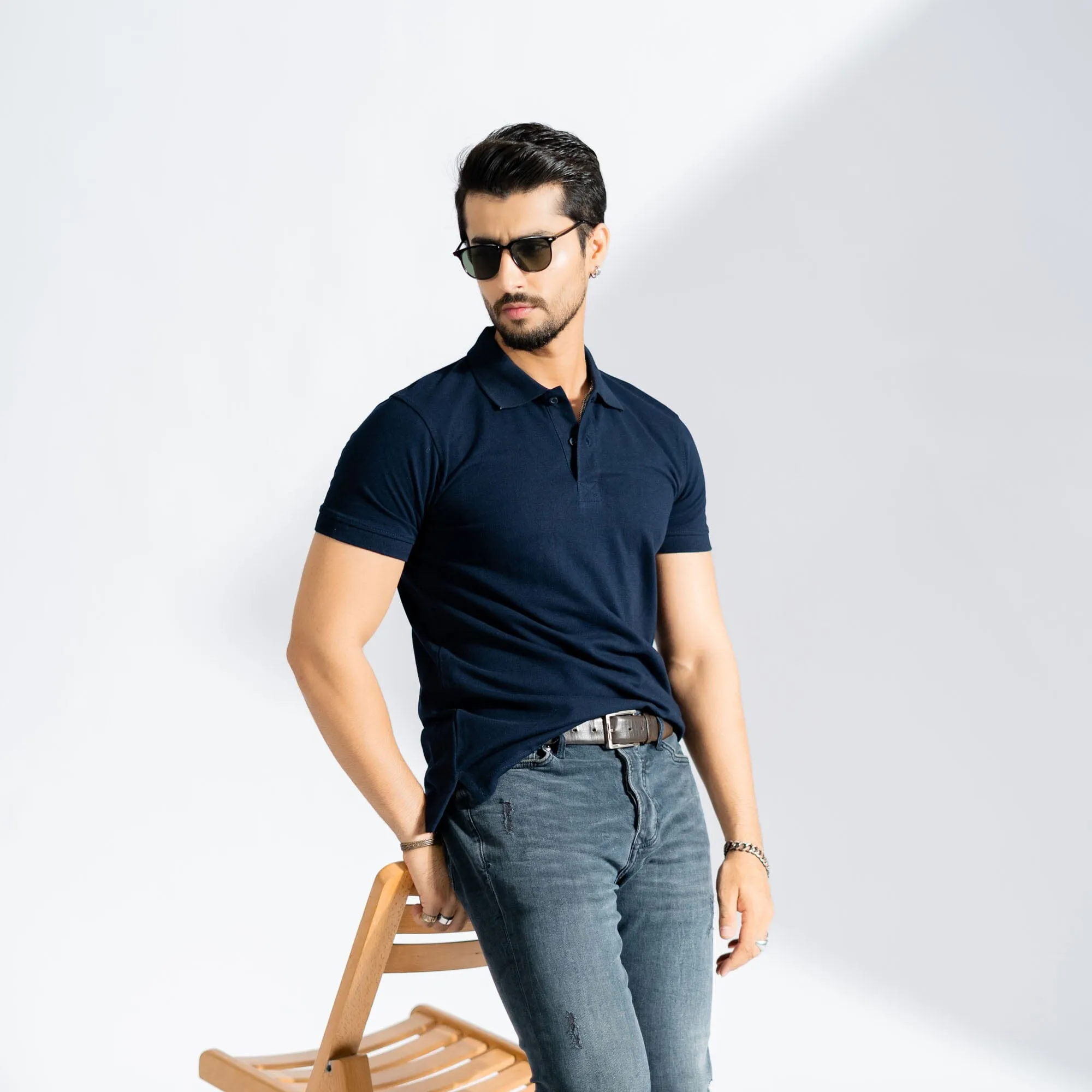 Polo Republica Men's Essentials Premium Short Sleeve Polo Shirt