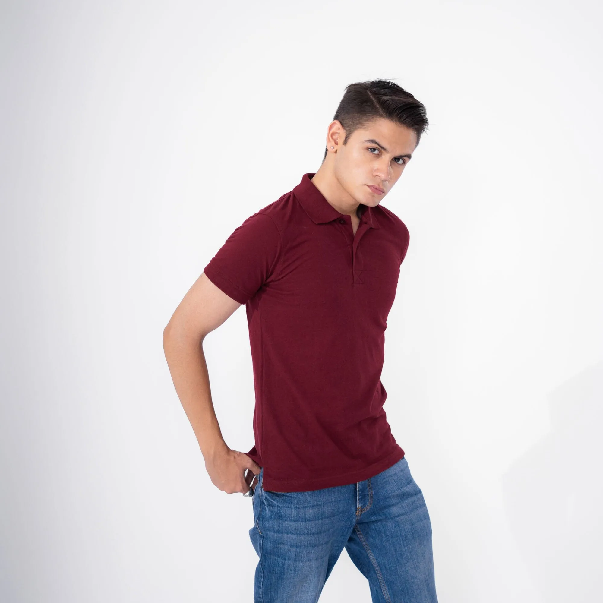 Polo Republica Men's Essentials Premium Short Sleeve Polo Shirt
