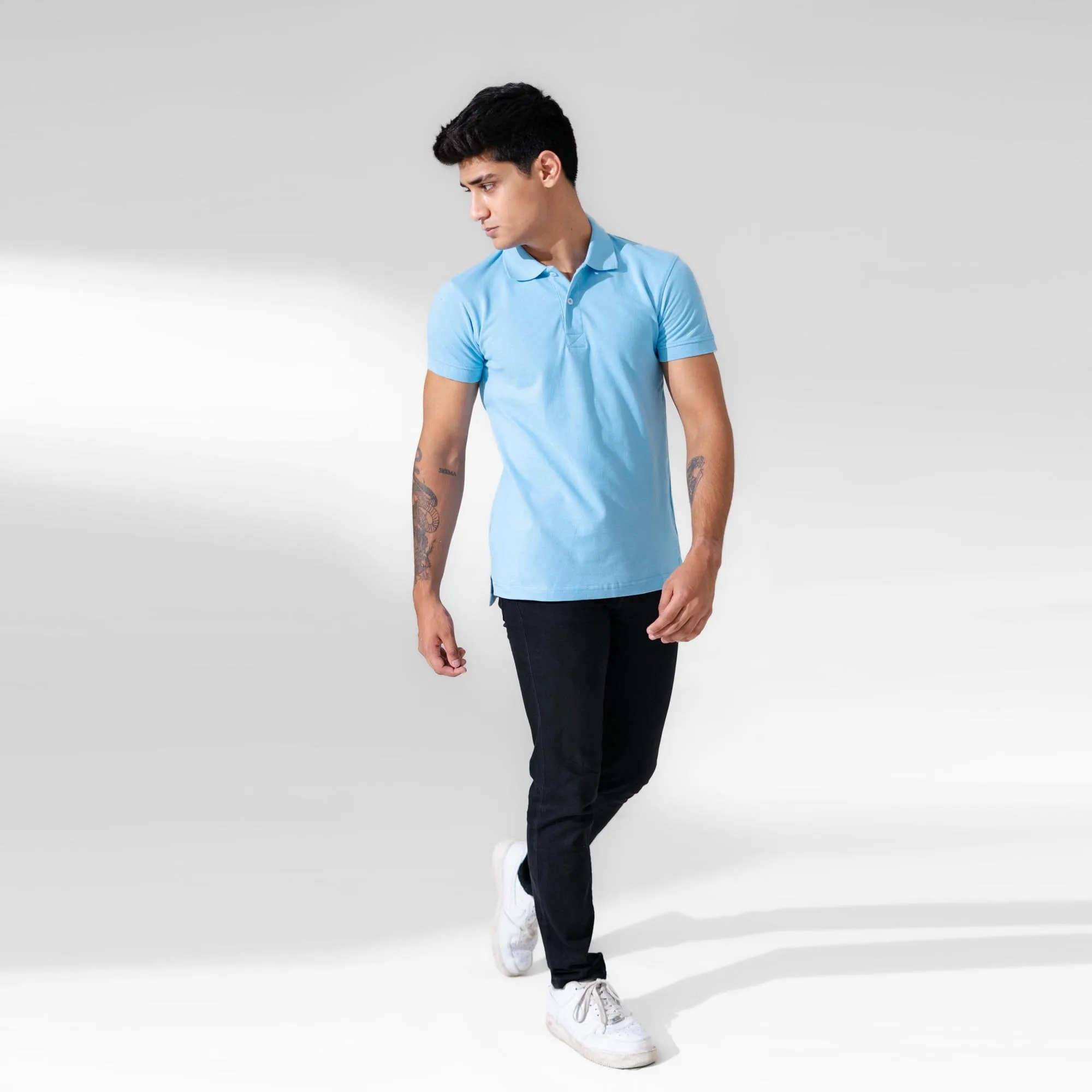 Polo Republica Men's Essentials Premium Short Sleeve Polo Shirt