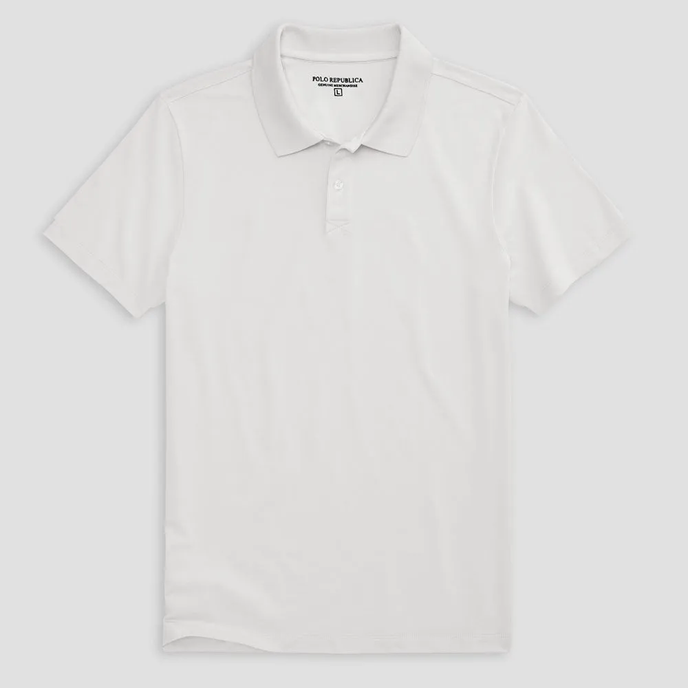 Polo Republica Men's Essentials Premium Short Sleeve Polo Shirt