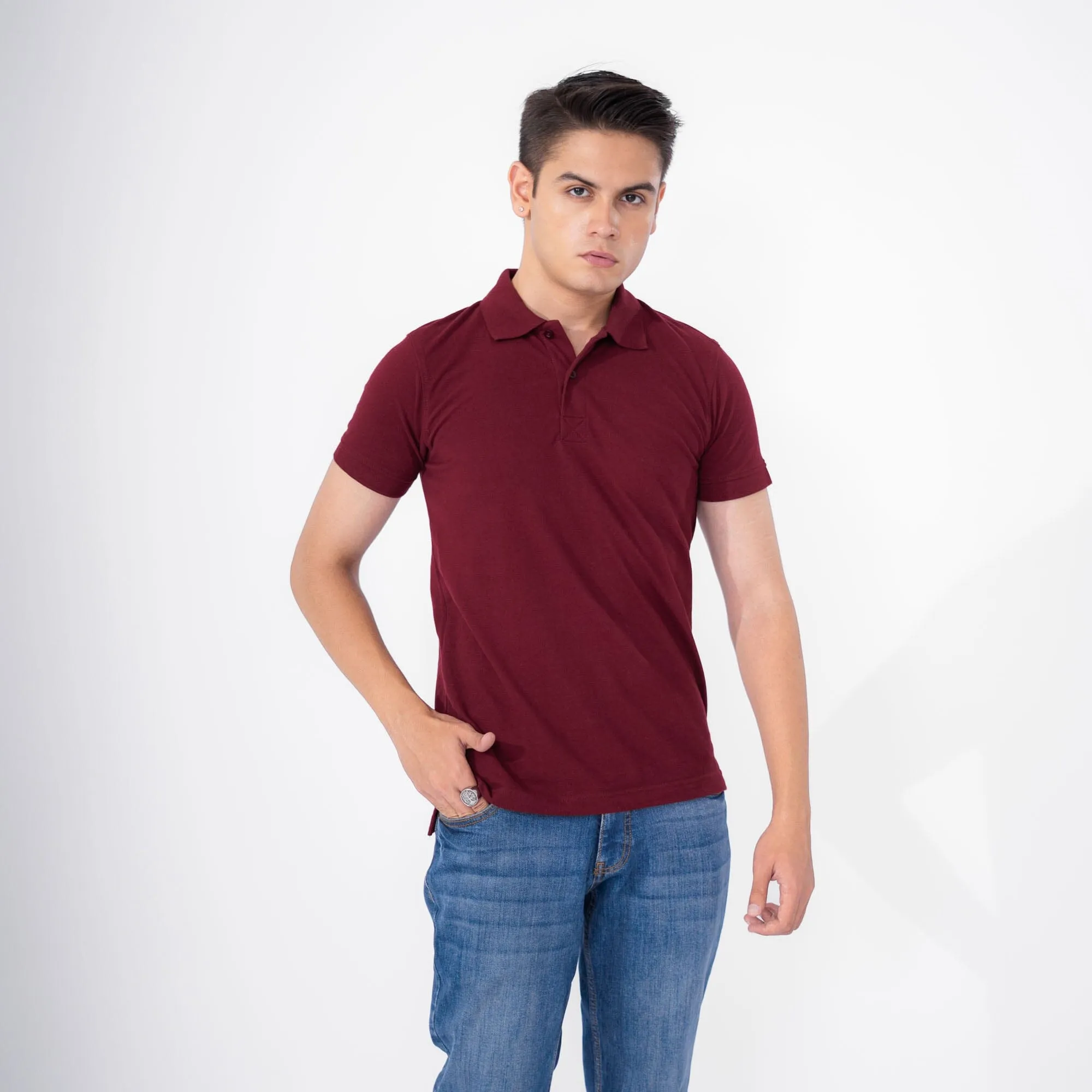 Polo Republica Men's Essentials Premium Short Sleeve Polo Shirt