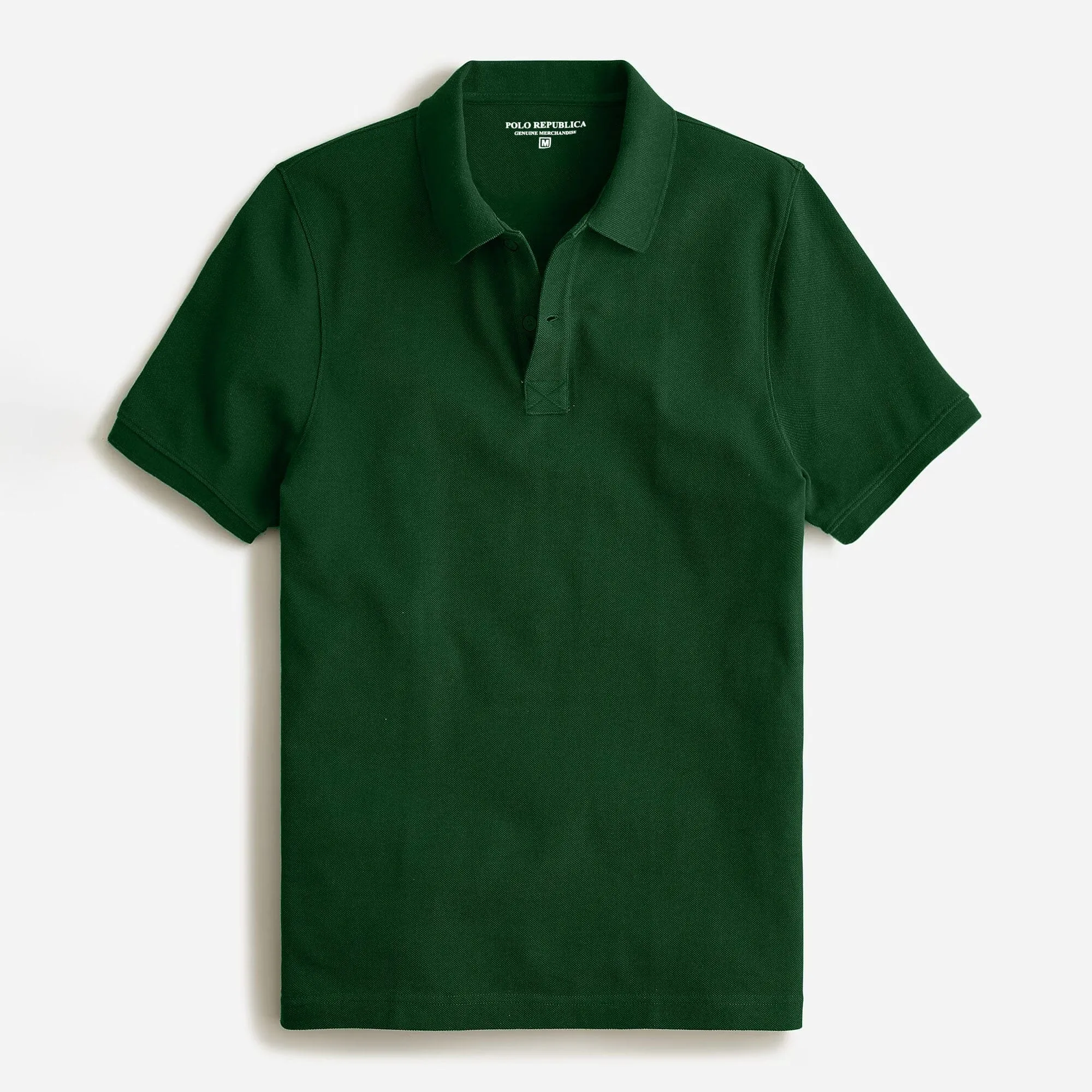 Polo Republica Men's Essentials Premium Short Sleeve Polo Shirt