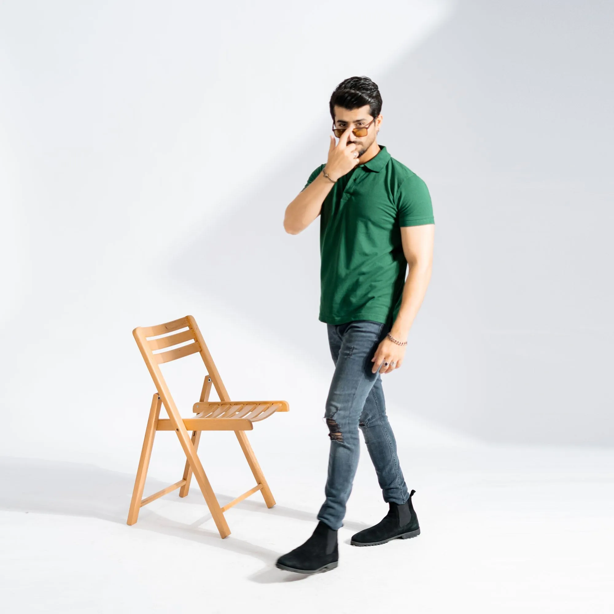 Polo Republica Men's Essentials Premium Short Sleeve Polo Shirt