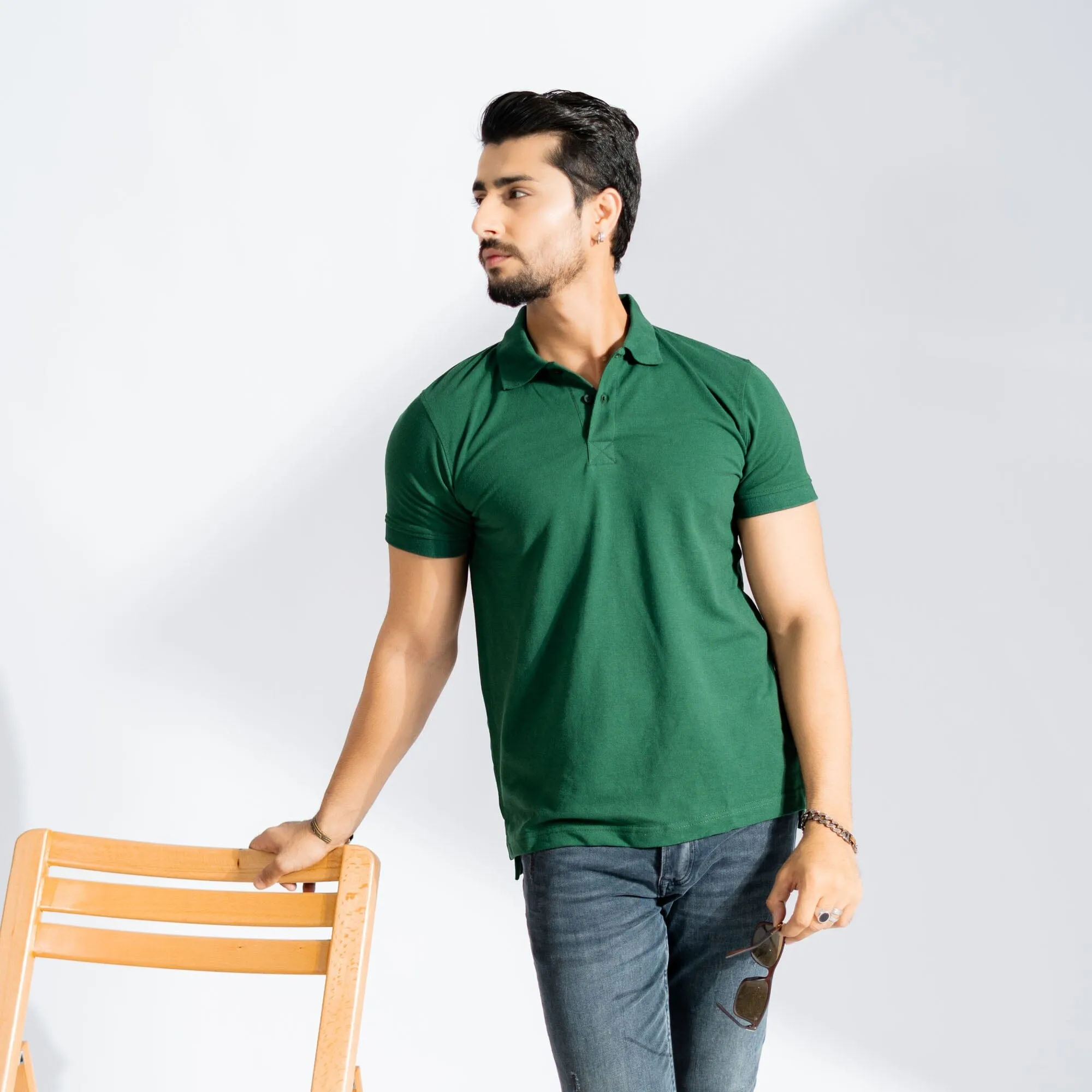 Polo Republica Men's Essentials Premium Short Sleeve Polo Shirt