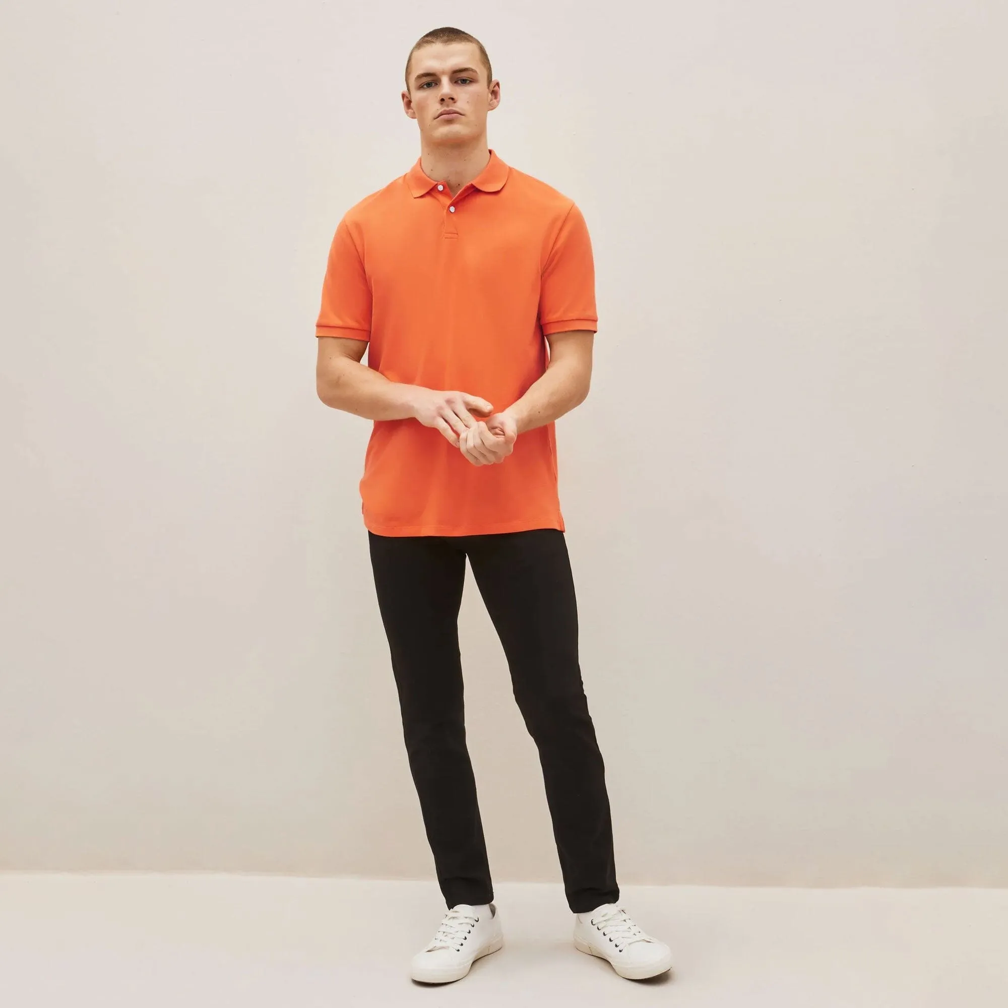 Polo Republica Men's Essentials Premium Short Sleeve Polo Shirt