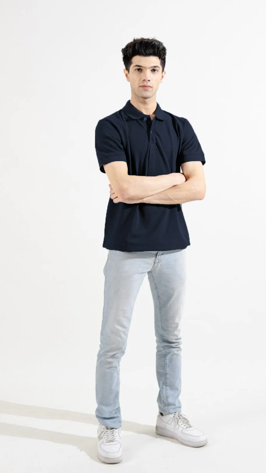 Polo Republica Men's Essentials Premium Short Sleeve Polo Shirt