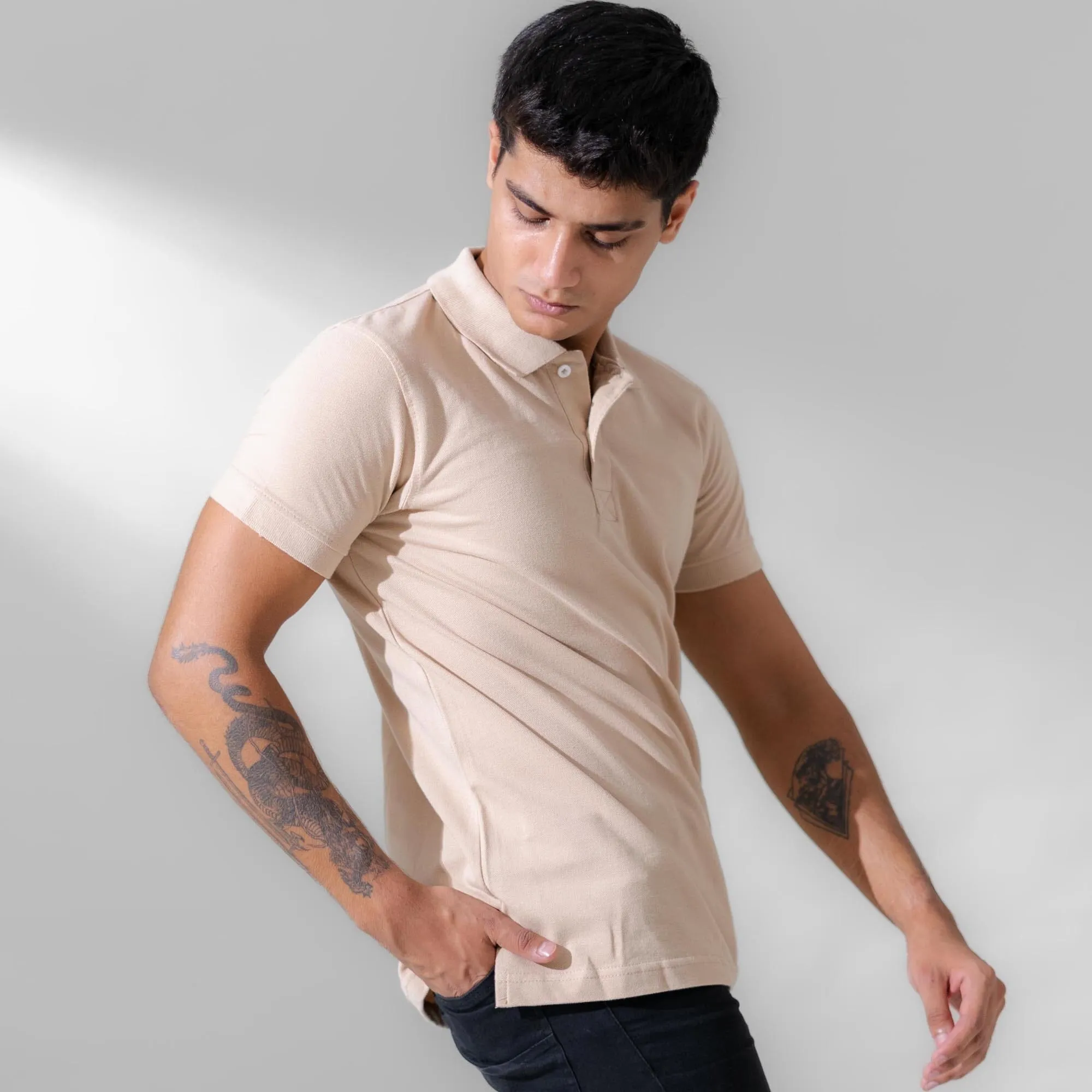 Polo Republica Men's Essentials Premium Short Sleeve Polo Shirt