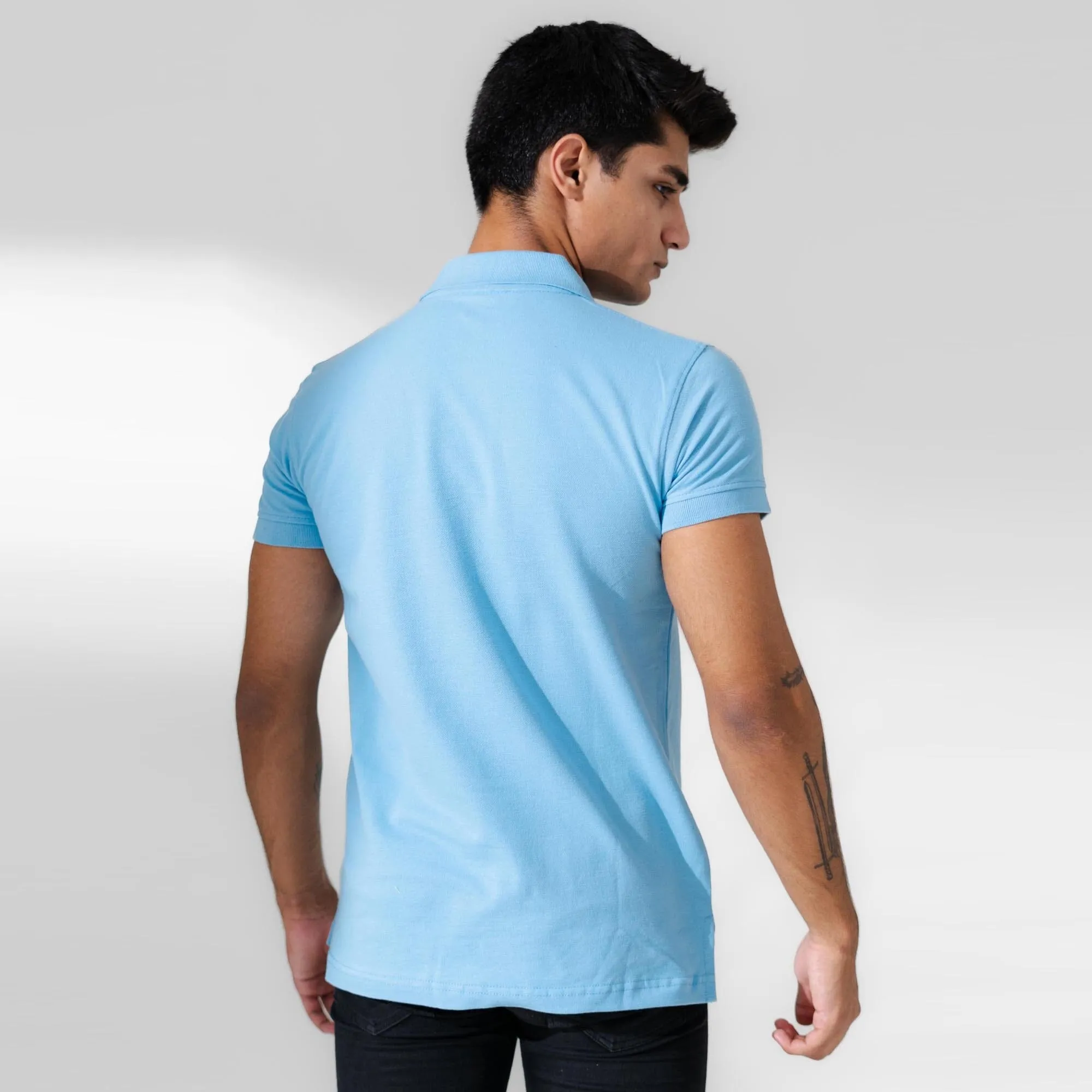 Polo Republica Men's Essentials Premium Short Sleeve Polo Shirt