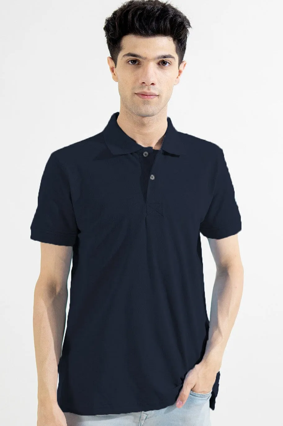 Polo Republica Men's Essentials Premium Short Sleeve Polo Shirt