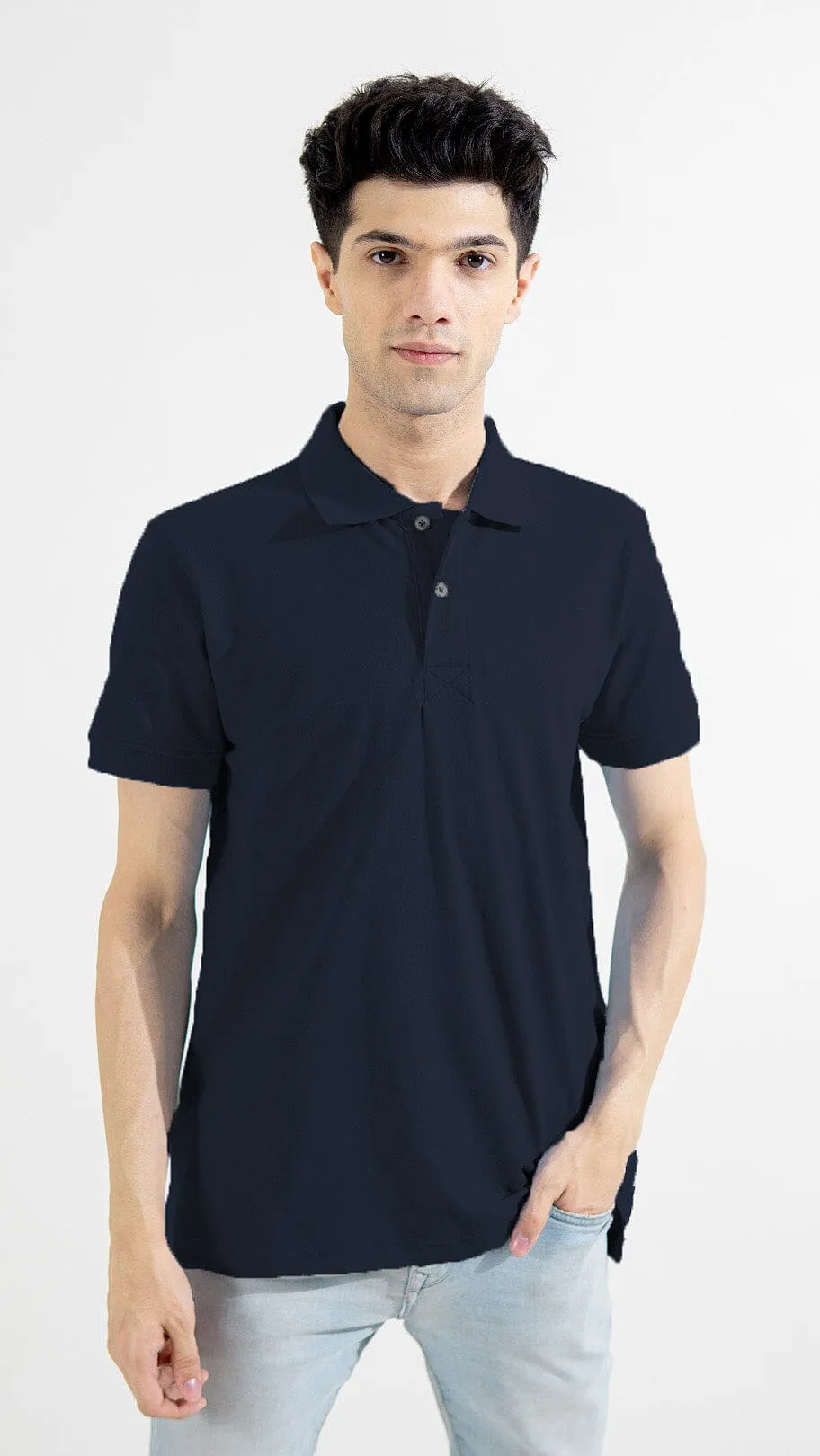 Polo Republica Men's Essentials Premium Short Sleeve Polo Shirt