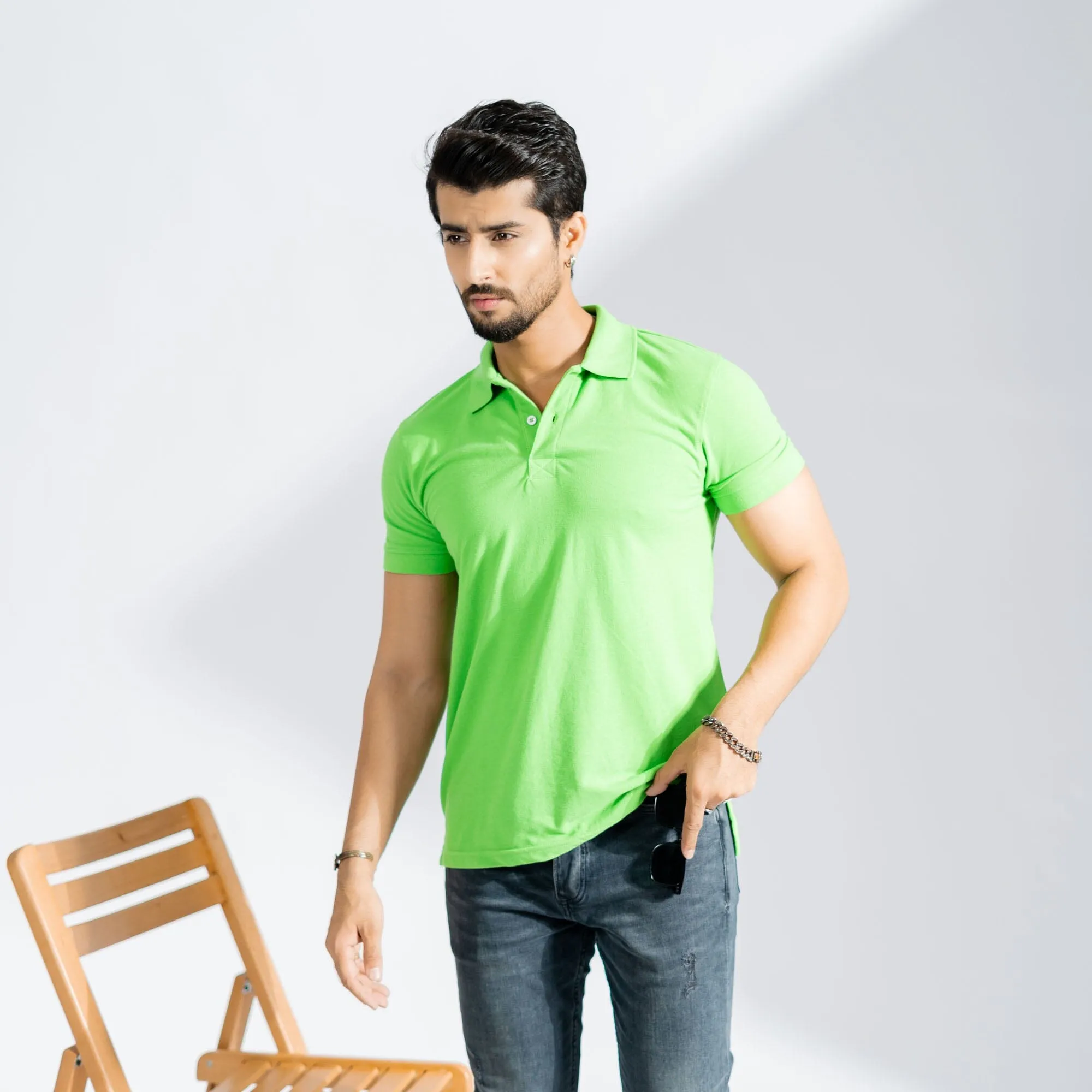 Polo Republica Men's Essentials Premium Short Sleeve Polo Shirt