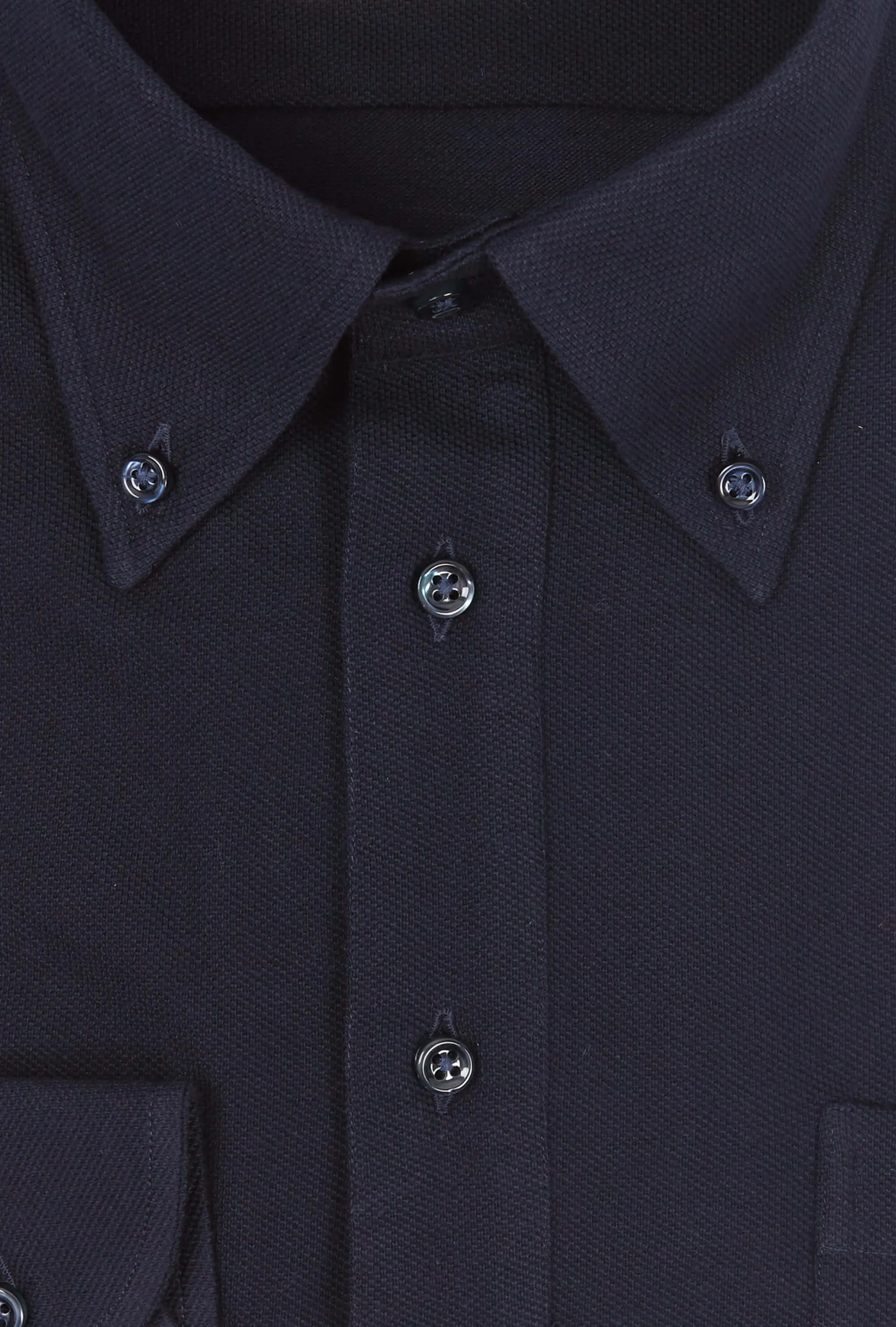 Polo Shirt Long Sleeve Navy
