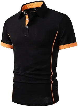 Polo Shirts for Men Moisture Wicking Performance Quick Dry Golf Shirt Business Casual Dress Office Work Pique T-Shirts