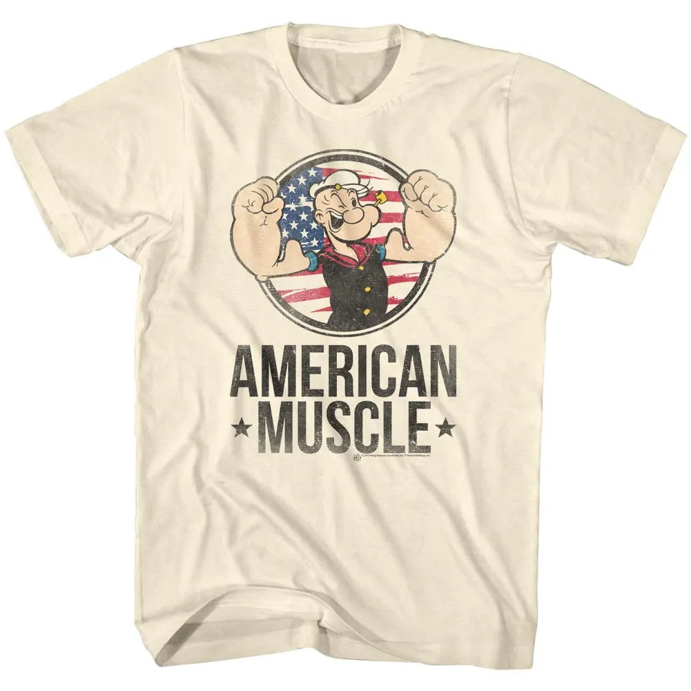 Popeye Muscle Men's T-Shirt