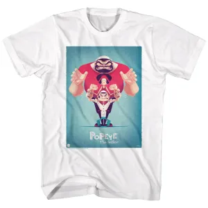 Popeye Popeye And Friends Men's T-Shirt