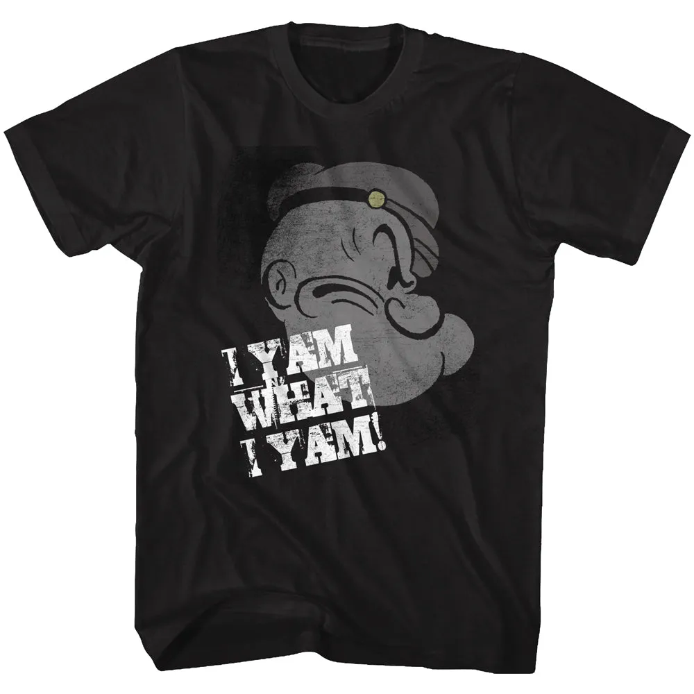 Popeye Profile I Y'Am Men's T-Shirt