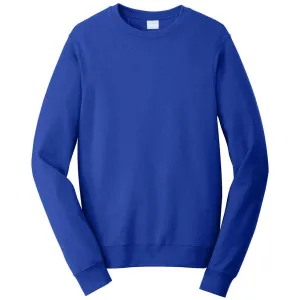 Port & Company Men's True Royal Fan Favorite Fleece Crewneck Sweatshirt