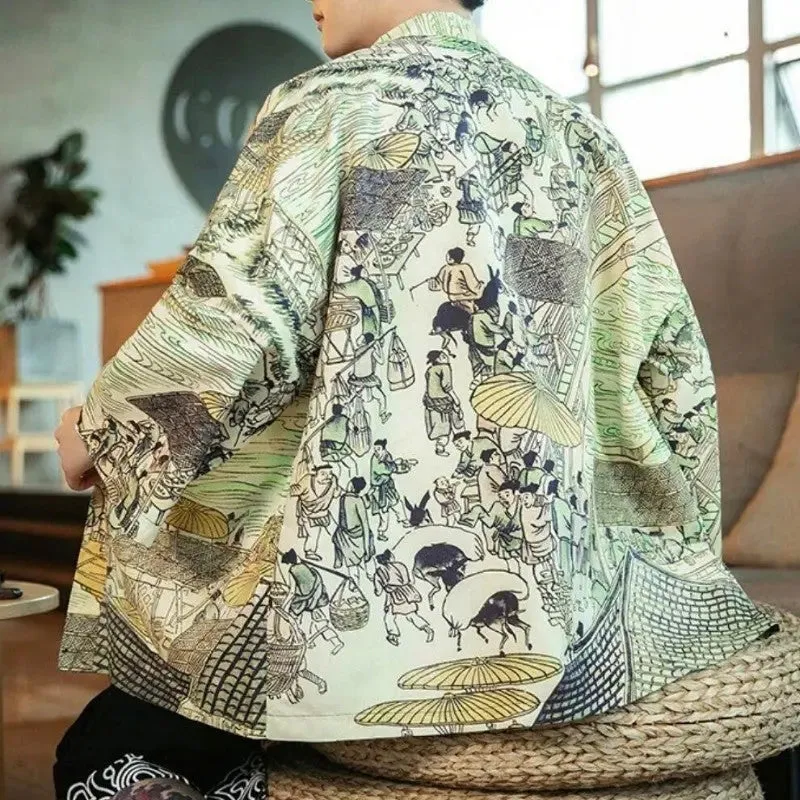 Printed Kimono Jacket 'Kaito Edition'