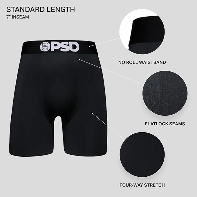 PSD Men's Multicolor Chronic Boxer Briefs Medium Underwear - 324180072-MUL-M