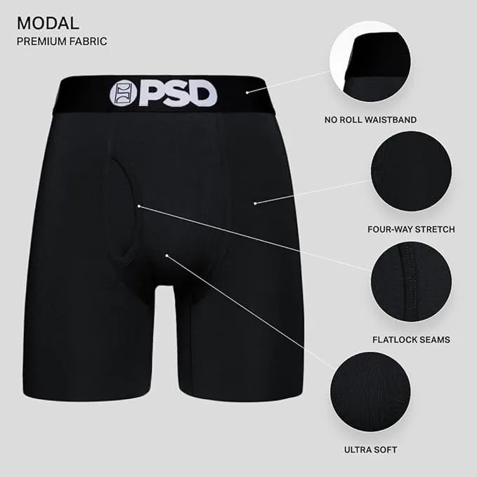 PSD Men's Multicolor Dreamer Boxer Briefs Large Underwear - 224180067-MUL-L