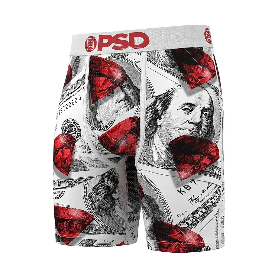 PSD Men's Multicolor MMF Boxer Briefs Medium Underwear (Knit) - 424180046-MUL-M