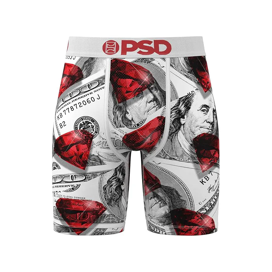 PSD Men's Multicolor MMF Boxer Briefs Medium Underwear (Knit) - 424180046-MUL-M