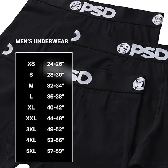 PSD Men's Multicolor MMF Boxer Briefs Medium Underwear (Knit) - 424180102-MUL-M