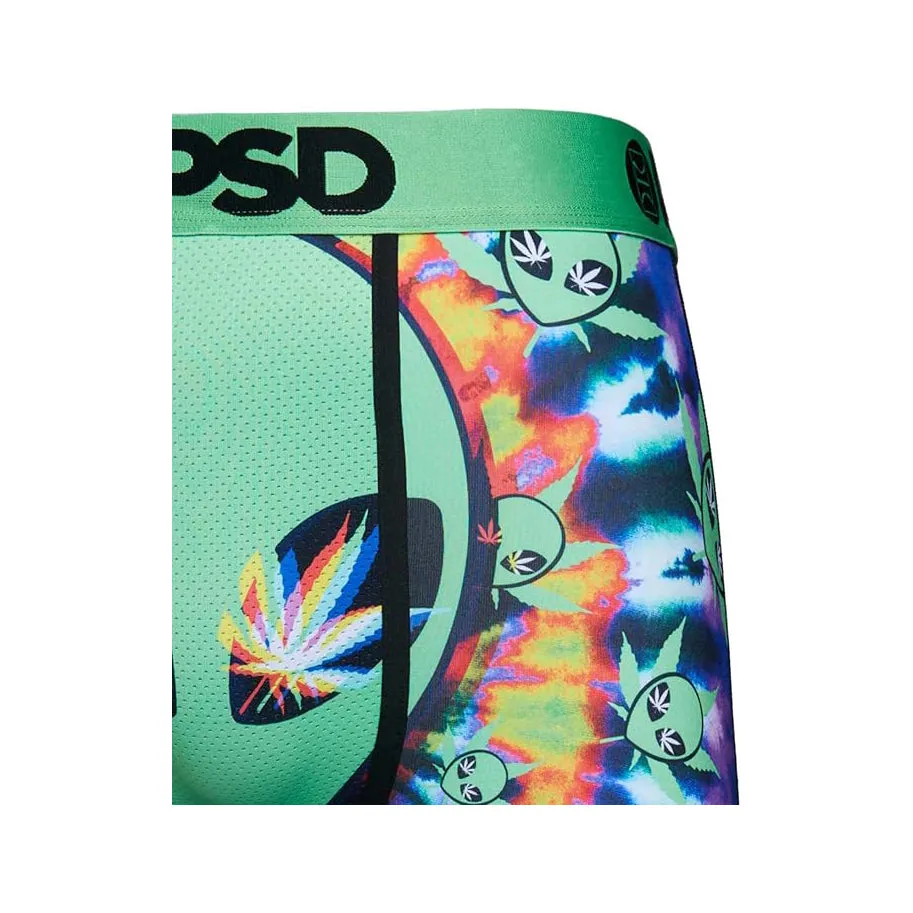 PSD Men's Multicolor Money Print Boxer Brief Small Underwear - 424180051-MUL-S