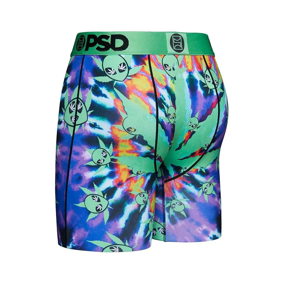 PSD Men's Multicolor Money Print Boxer Brief Small Underwear - 424180051-MUL-S
