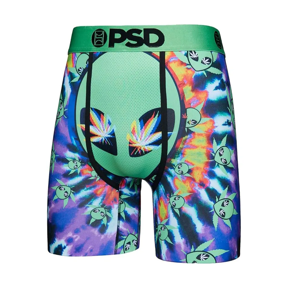 PSD Men's Multicolor Money Print Boxer Briefs Medium Underwear - 424180050-MUL-M