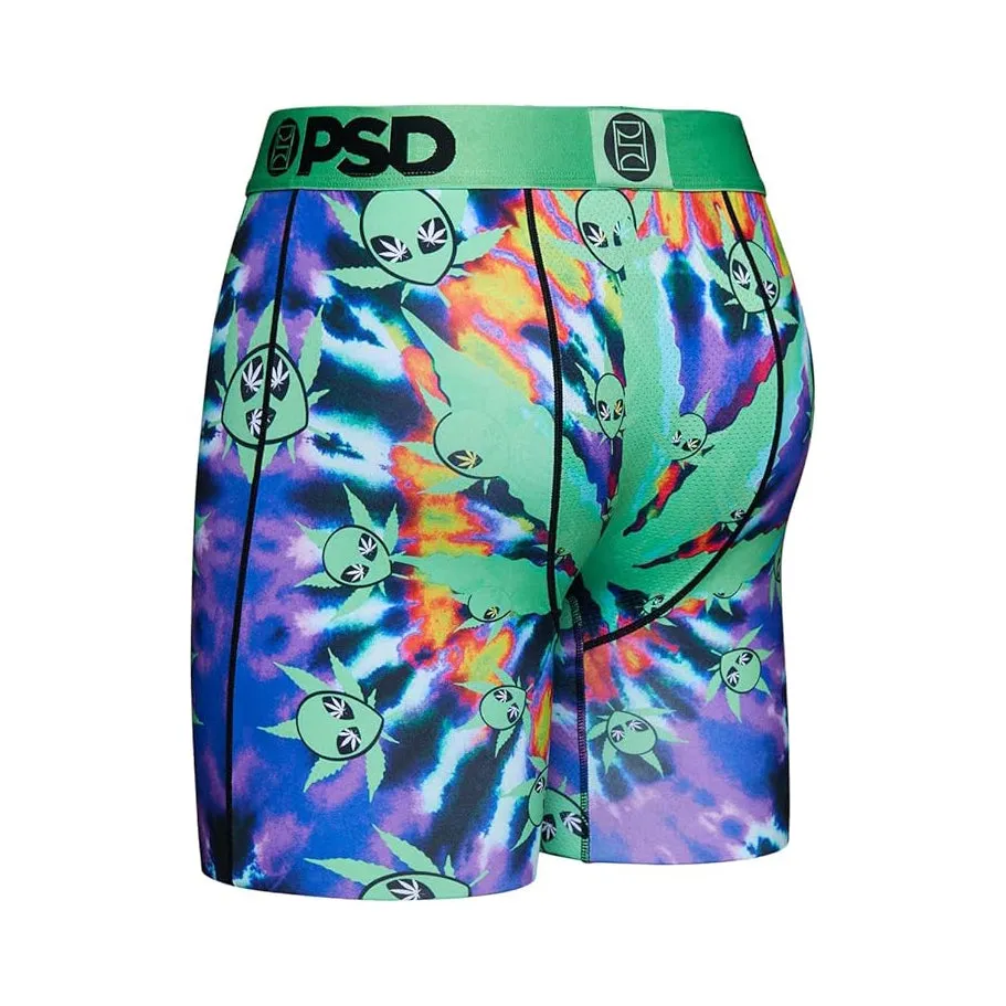 PSD Men's Multicolor Money Print Boxer Briefs Medium Underwear - 424180050-MUL-M