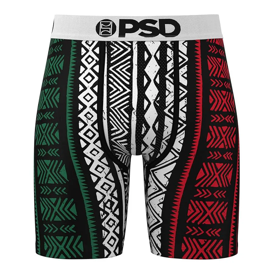 PSD Men's Multicolor Paisley Maze Boxer Briefs Large Underwear - 324180080-MUL-L
