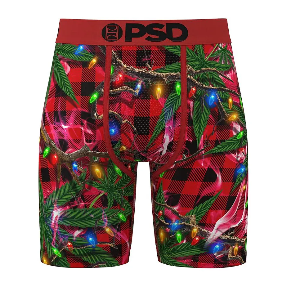 PSD Men's Multicolor Recreational Print Boxer Briefs Medium Underwear - 424180073-MUL-M