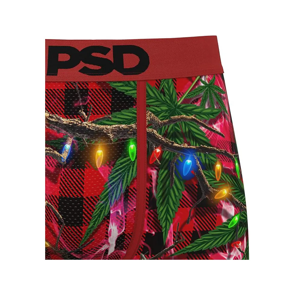 PSD Men's Multicolor Recreational Print Boxer Briefs Medium Underwear - 424180073-MUL-M