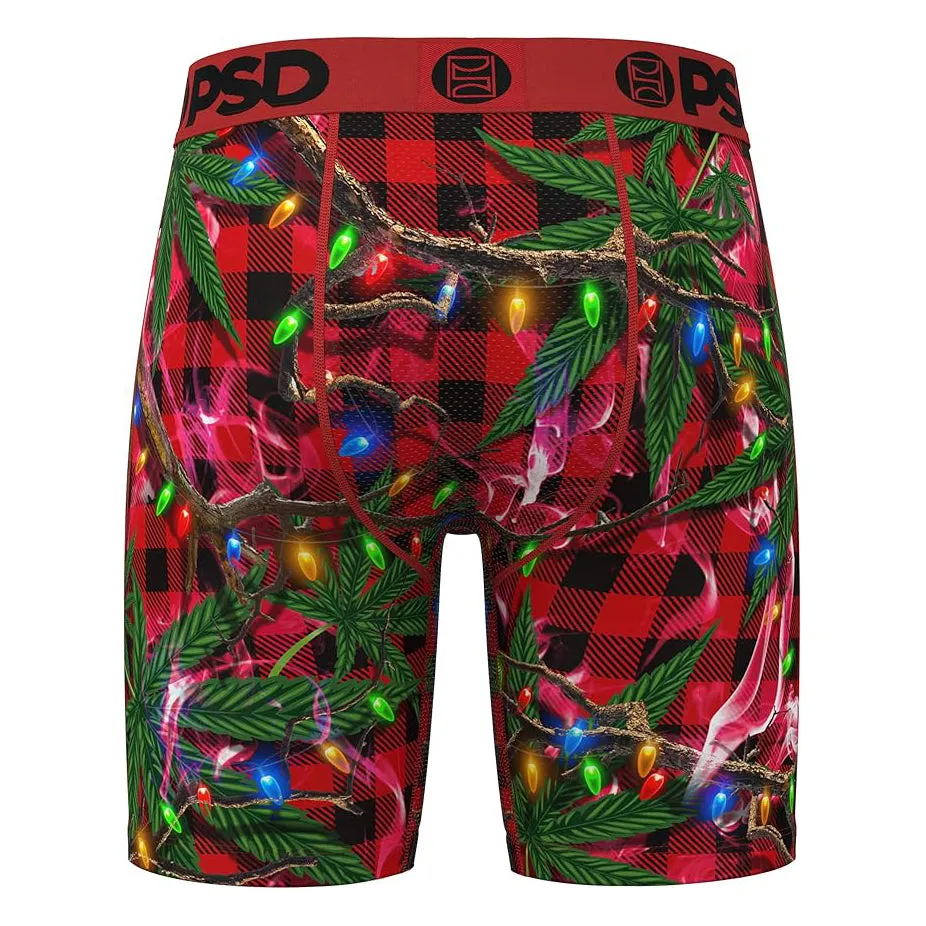 PSD Men's Multicolor Recreational Print Boxer Briefs Medium Underwear - 424180073-MUL-M