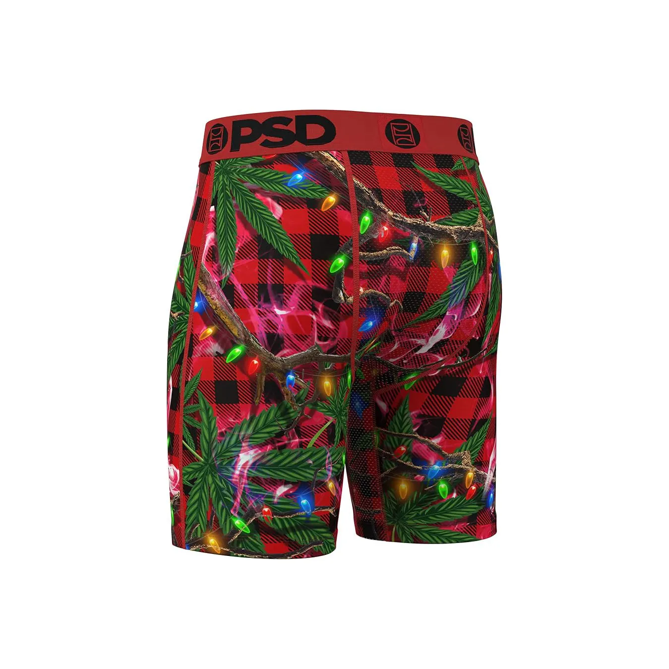 PSD Men's Multicolor Recreational Print Boxer Briefs Medium Underwear - 424180073-MUL-M