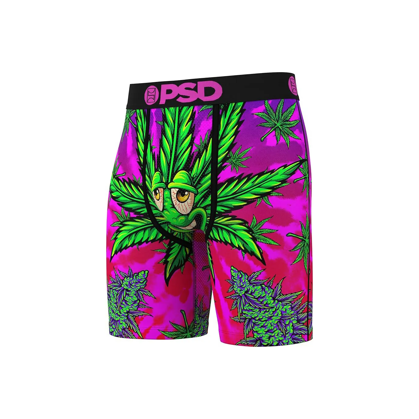 PSD Men's Multicolor Recreational Print Boxer Briefs Small Underwear - 424180091-MUL-S