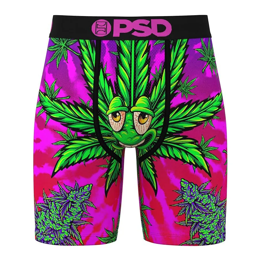 PSD Men's Multicolor Recreational Print Boxer Briefs Small Underwear - 424180091-MUL-S
