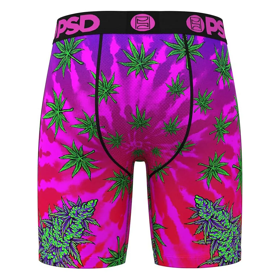 PSD Men's Multicolor Recreational Print Boxer Briefs Small Underwear - 424180091-MUL-S