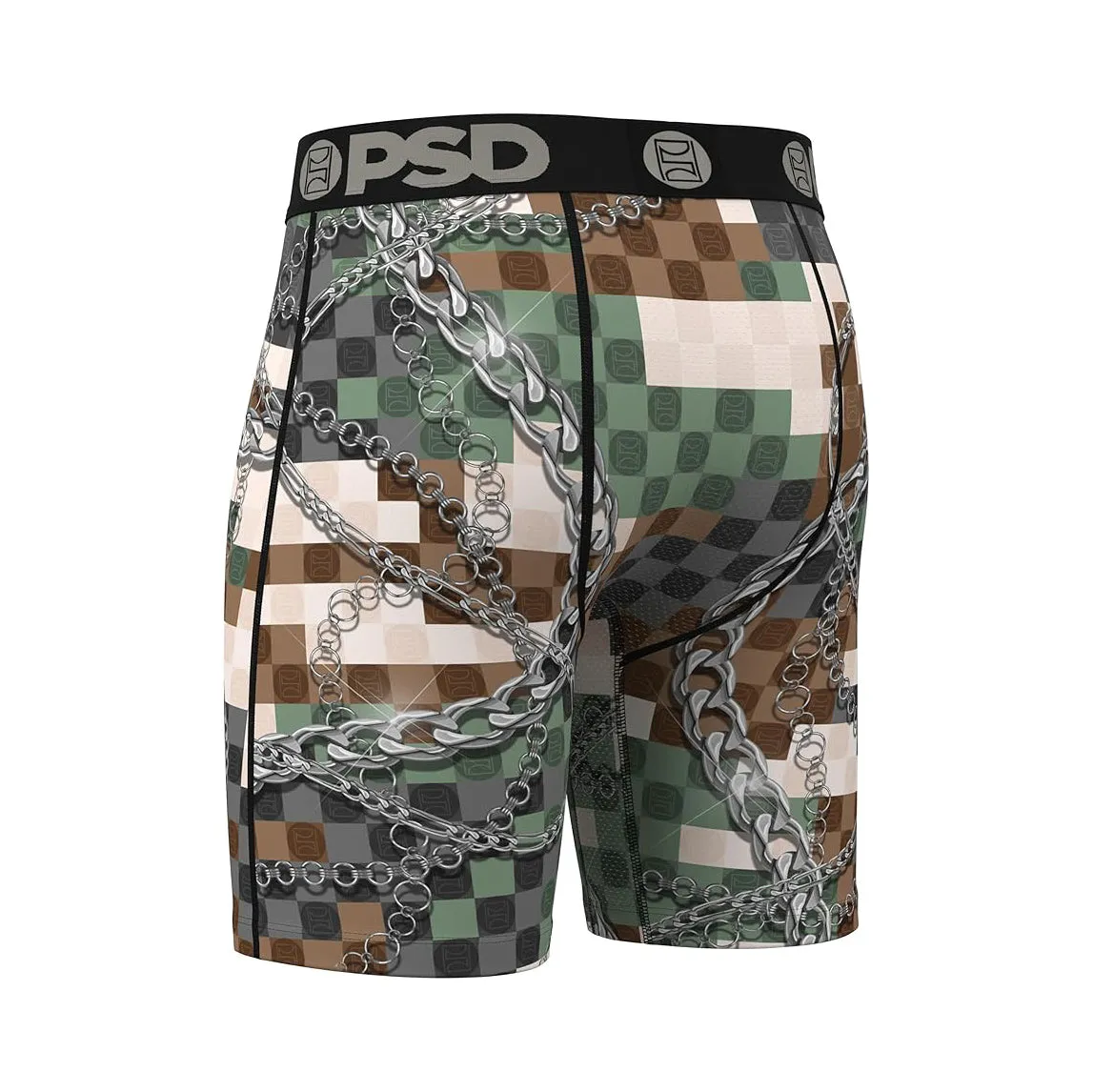 PSD Men's Multicolor Surreal Fly Boxer Briefs Medium Underwear - 324180075-MUL-M