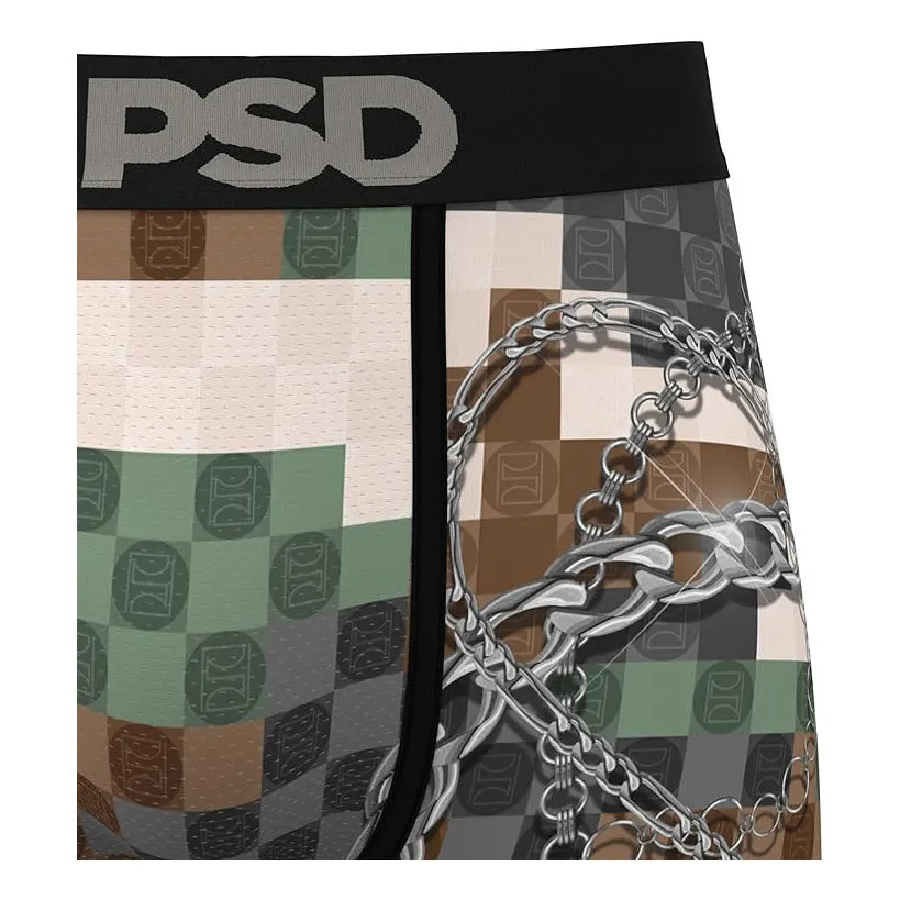 PSD Men's Multicolor Surreal Fly Boxer Briefs Medium Underwear - 324180075-MUL-M