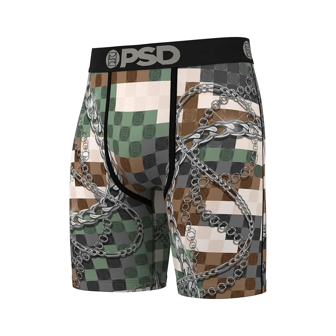 PSD Men's Multicolor Surreal Fly Boxer Briefs Medium Underwear - 324180075-MUL-M