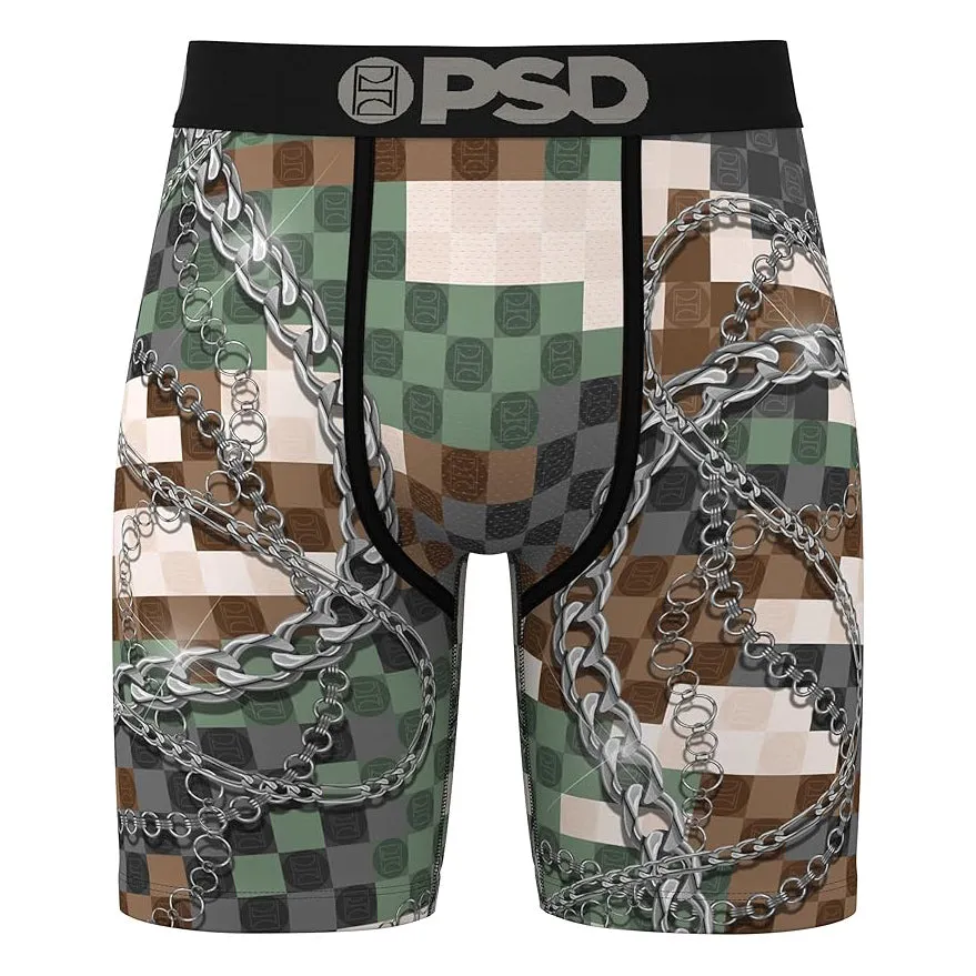 PSD Men's Multicolor Surreal Fly Boxer Briefs Medium Underwear - 324180075-MUL-M
