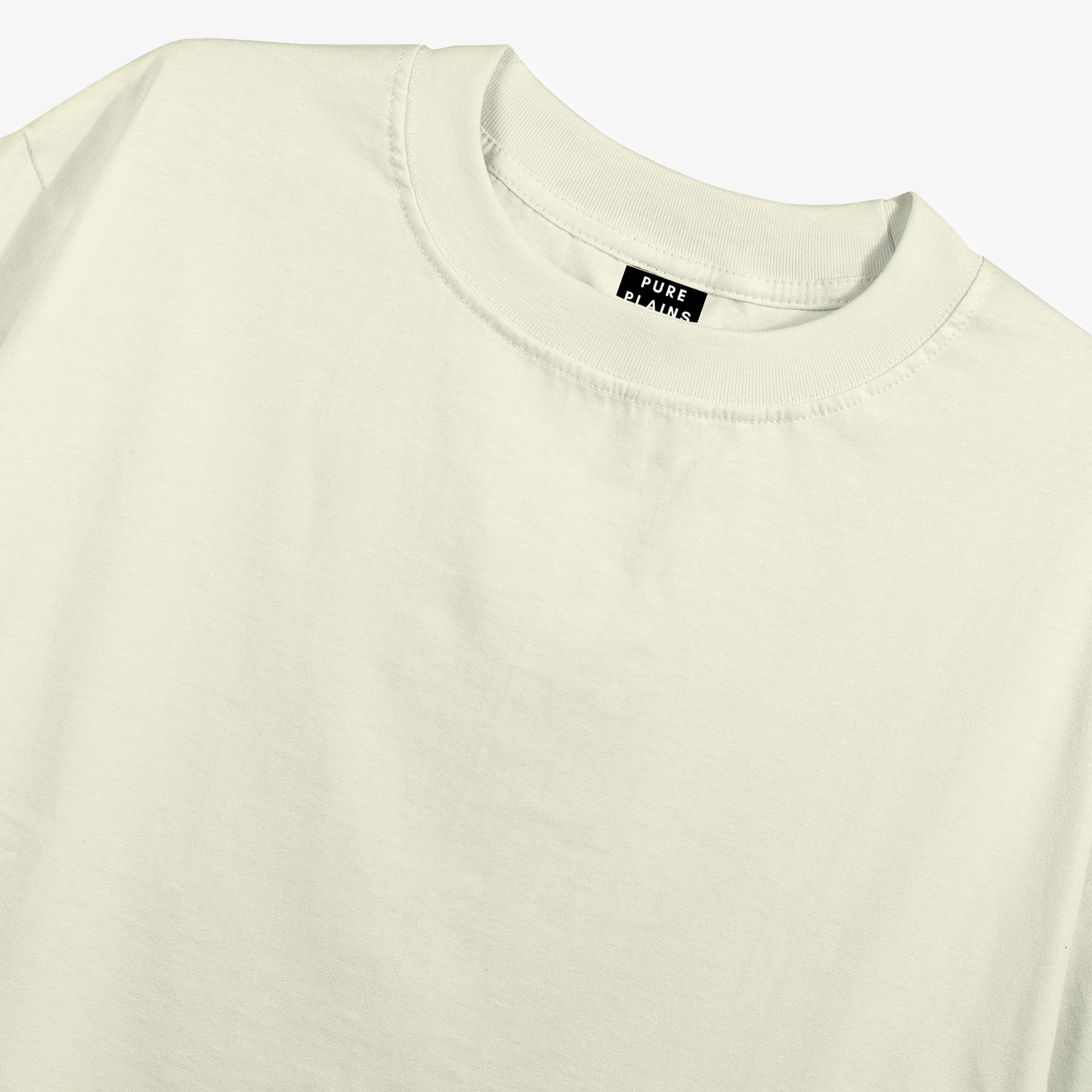 PureCrew Oversized Cream Tshirt