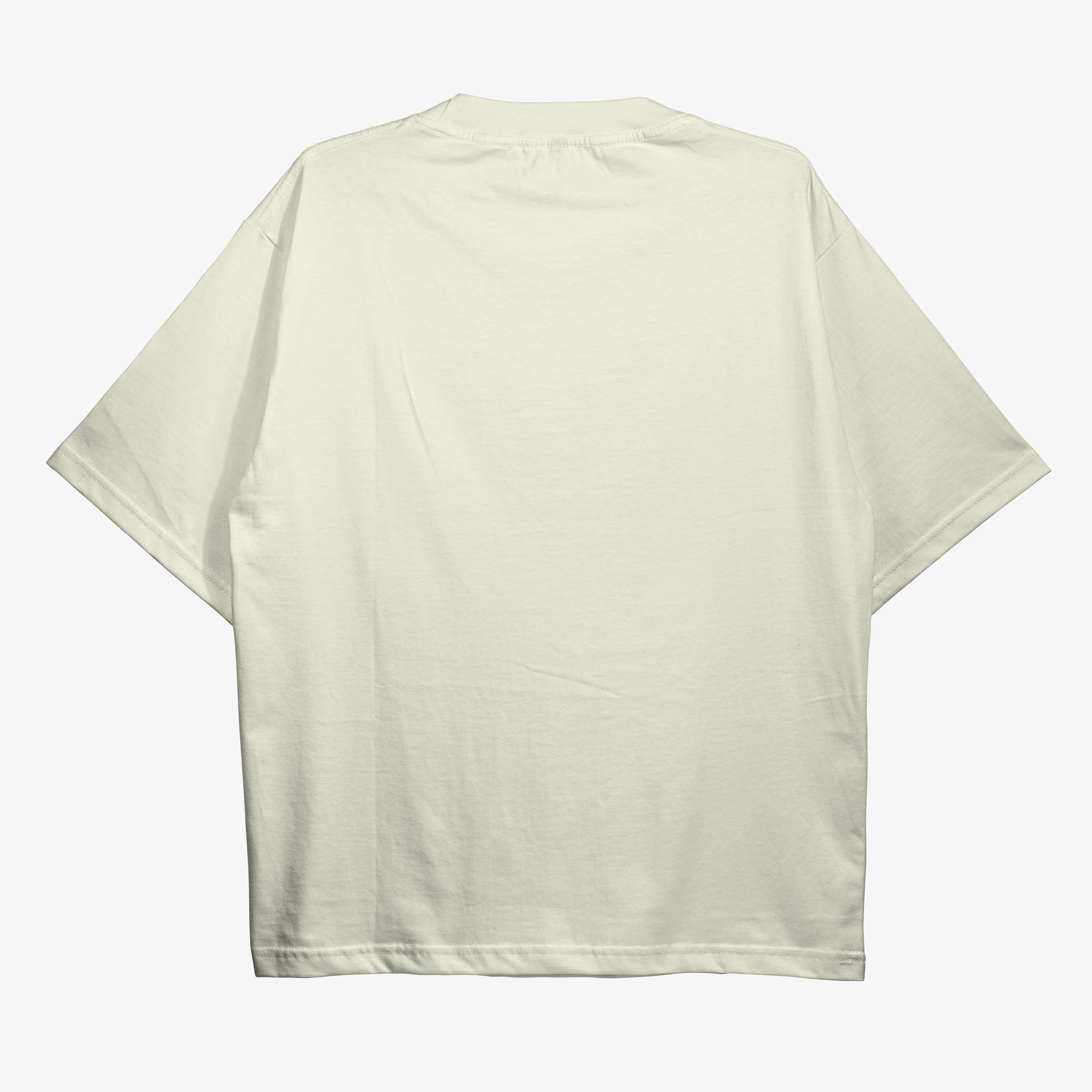 PureCrew Oversized Cream Tshirt